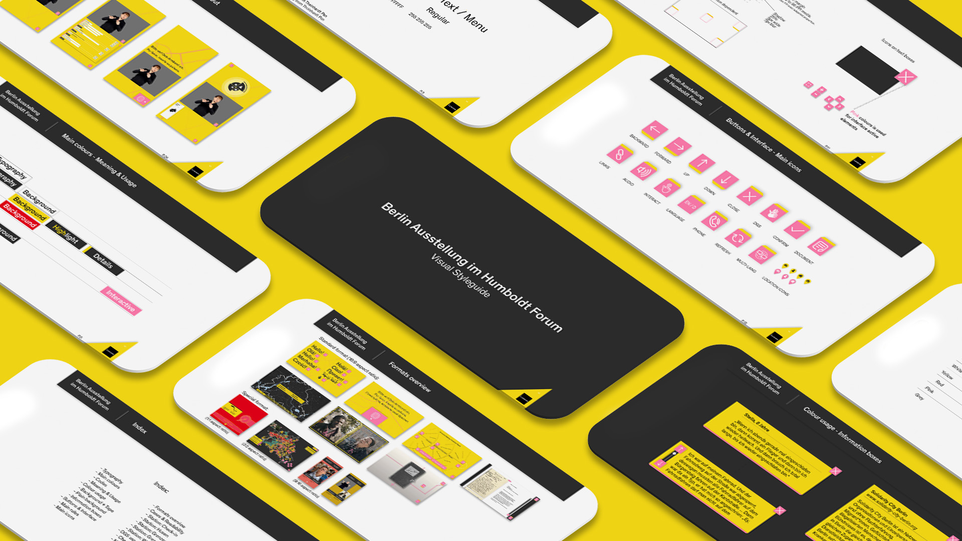 Berlin Global — Service, UX and UI for the Berlin Exhibition