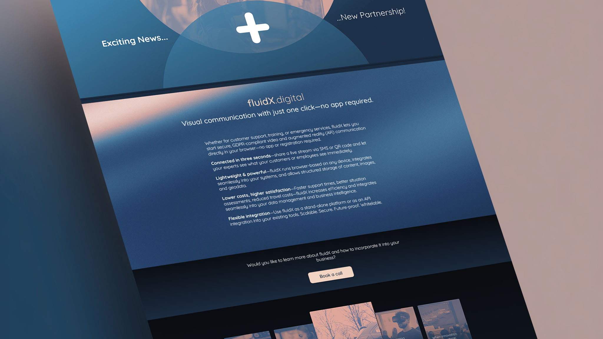 fluidX.digital – Human-Centric XR Streaming